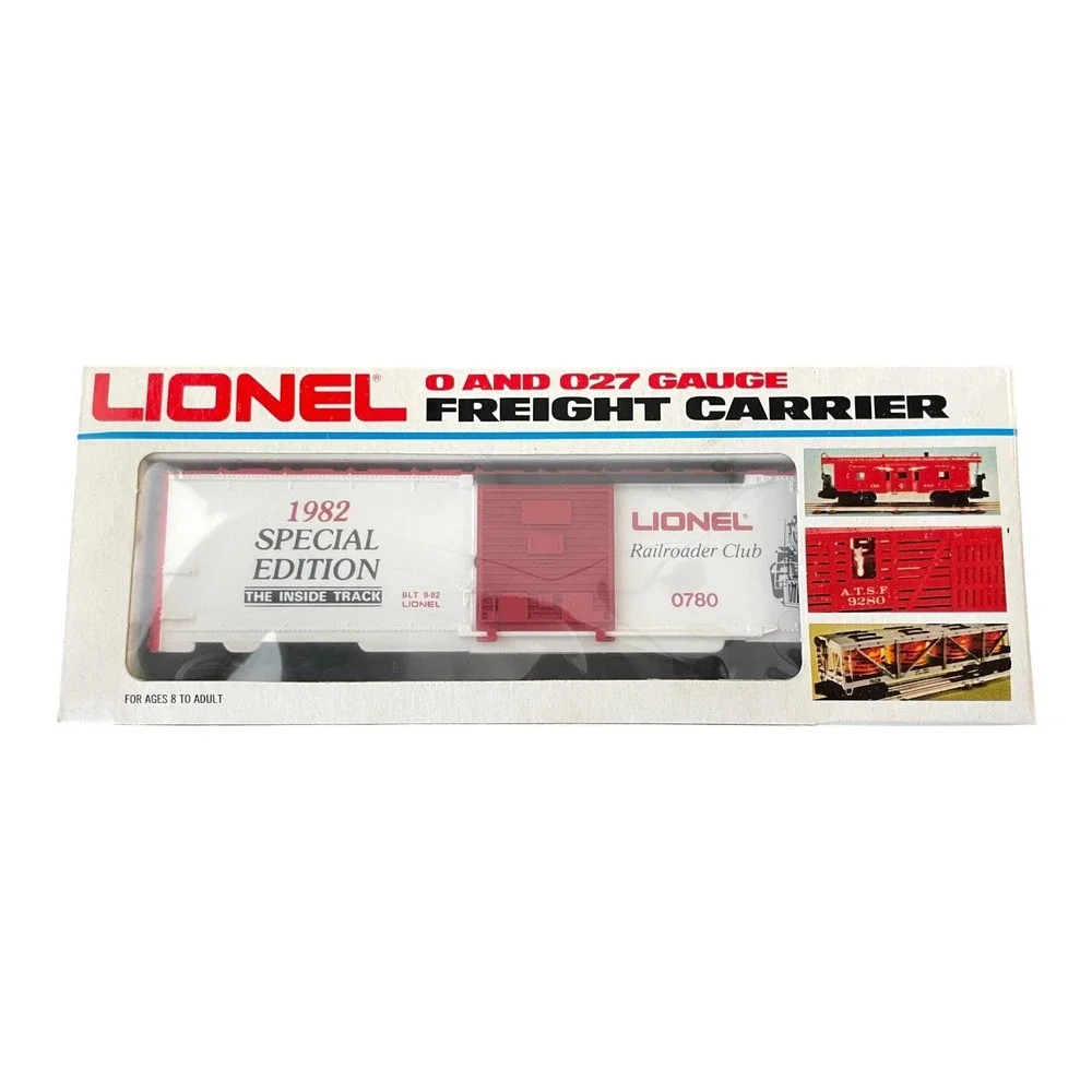 Lionel 1982 Special Edition Railroader Club O O27 Gauge Box Car 6-0780 NIB